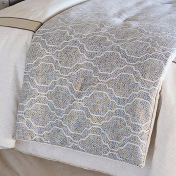 SAFFORD OGEE BED SCARF