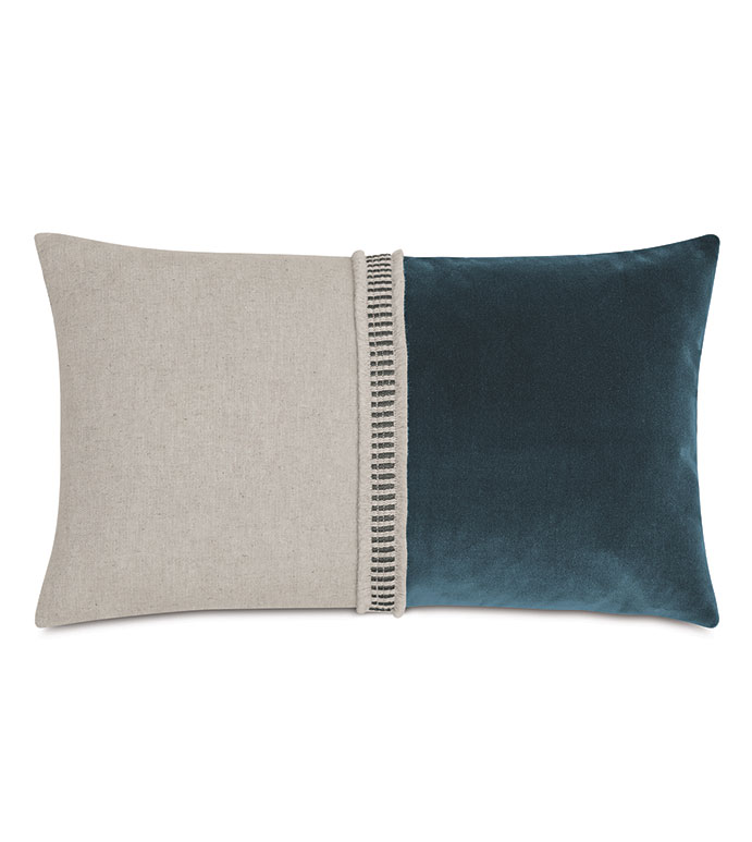 ī 13X22 MOAB COLORBLOCK DECORATIVE PILLOW