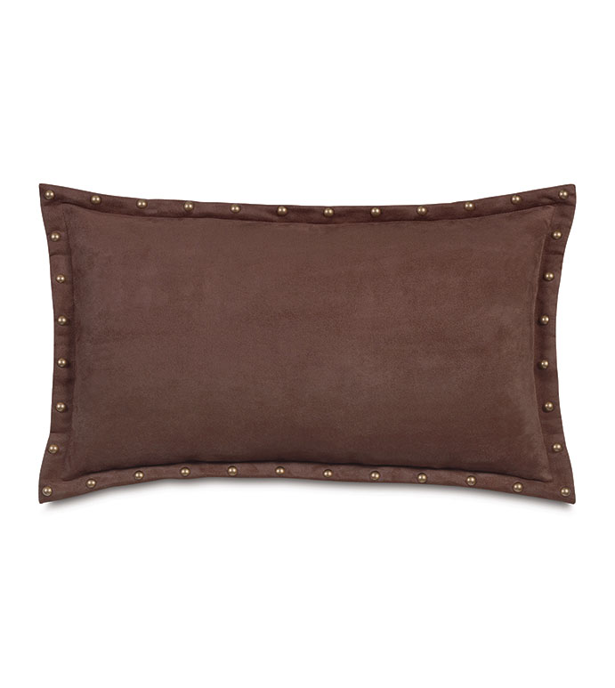  13X22 ROCCO NAILHEADS DECORATIVE PILLOW