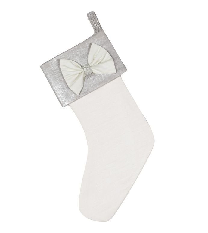 ɫʥ 20X12 SILVER BOW STOCKING