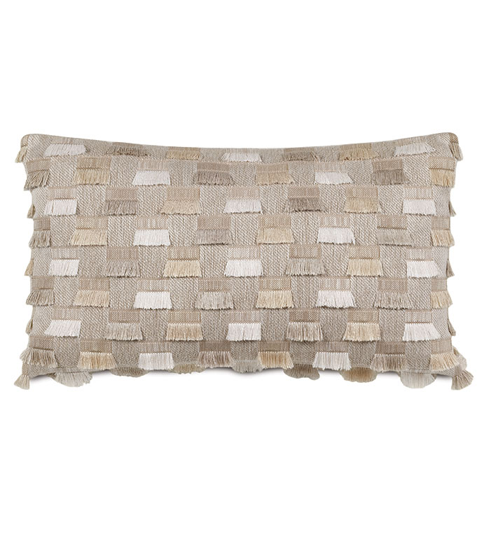  15X26 KELSO FIL COUPE DECORATIVE PILLOW