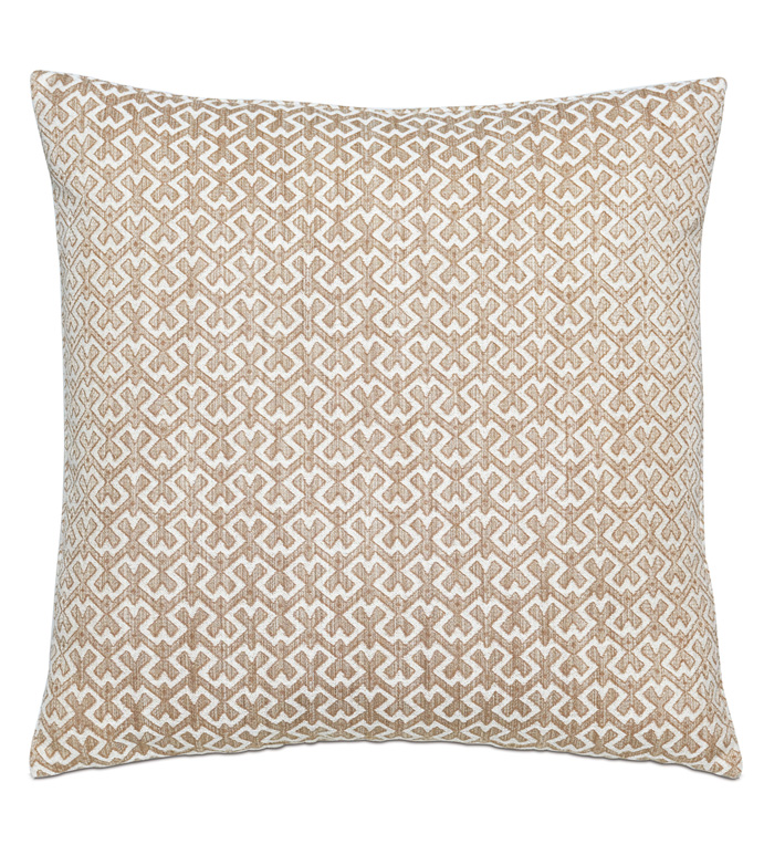  22X22 SINA SIENNA DECORATIVE PILLOW