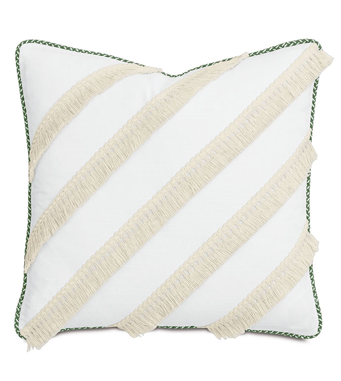  20X20 CASA GUAVA TASSEL DECORATIVE PILLOW