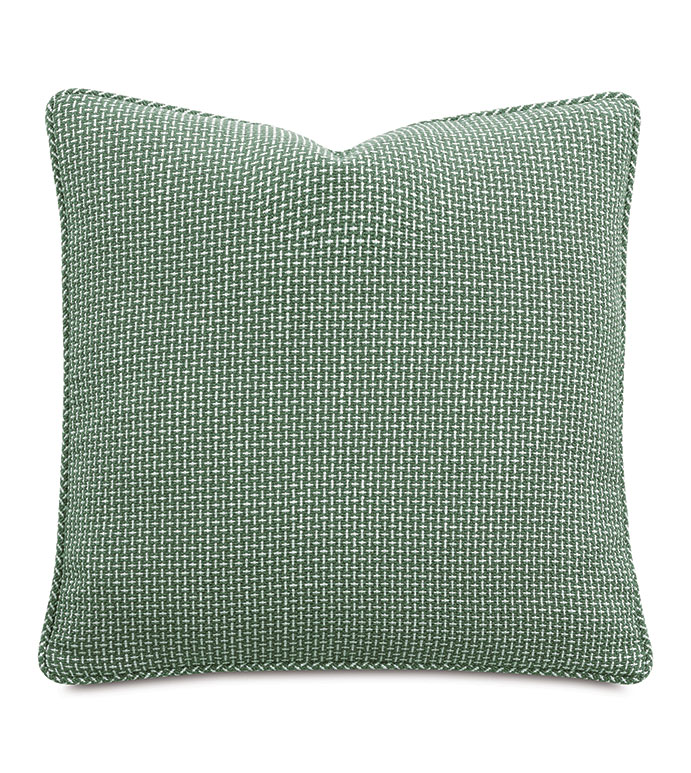  20X20 CASA GUAVA WELTED DECORATIVE PILLOW