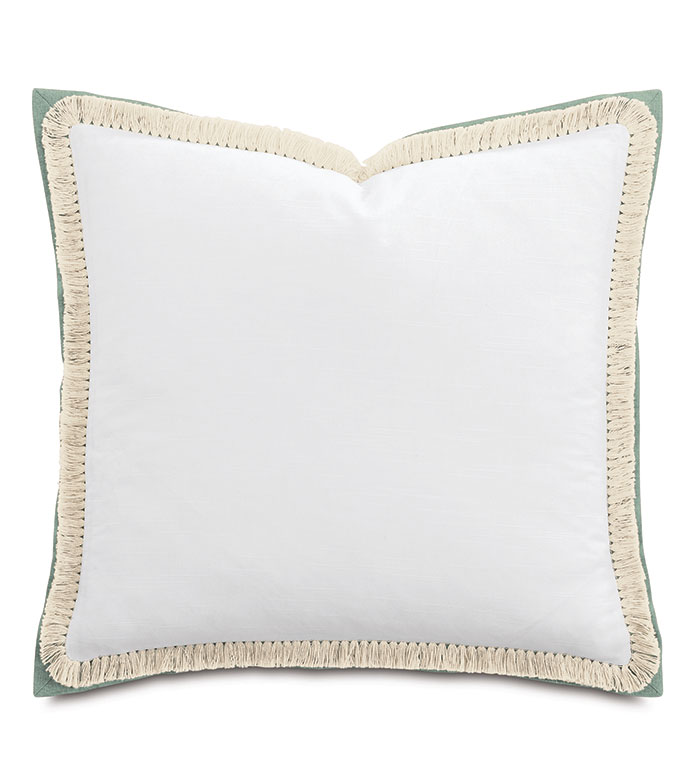  24X24 CASA GUAVA FRINGE DECORATIVE PILLOW