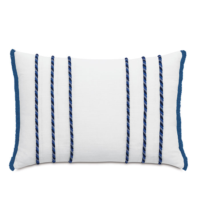 ɱ 16X22 COCOBAY CHANNELED DECORATIVE PILLOW