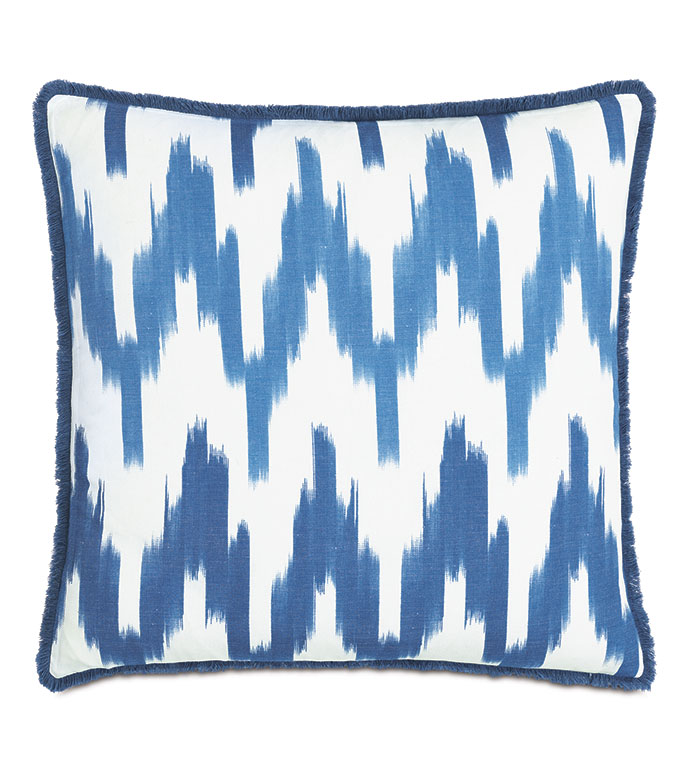 ɱ 22X22 COCOBAY IKAT DECORATIVE PILLOW