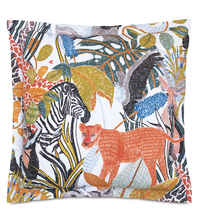  24X24 WILDER JUNGLE DECORATIVE PILLOW