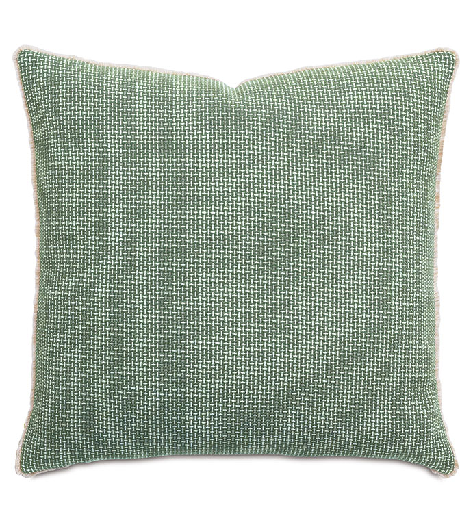  27X27 CASA GUAVA CROSSHATCH EURO SHAM