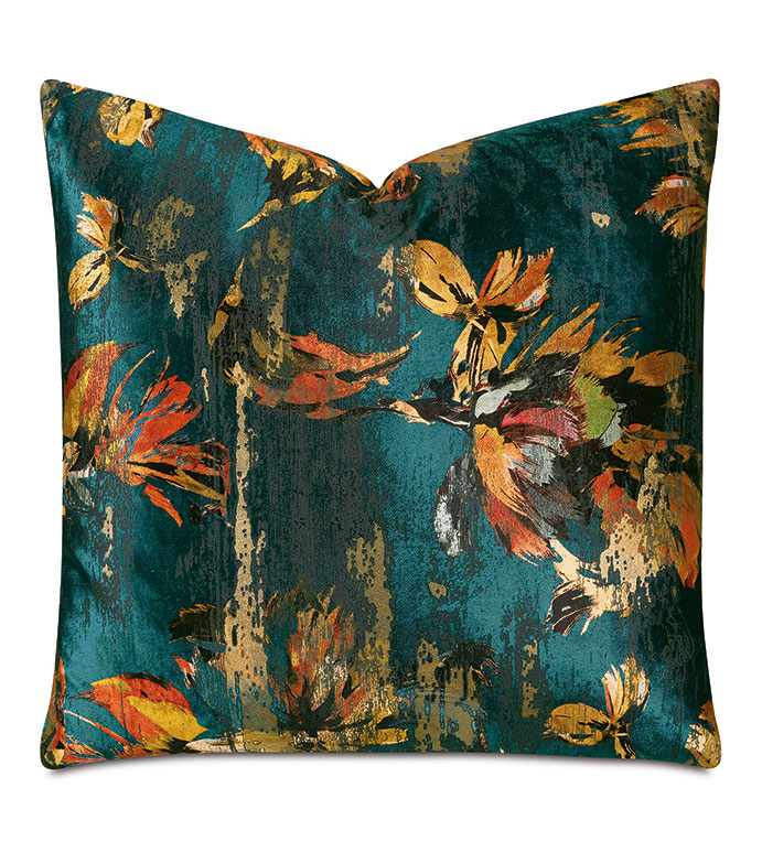  22X22 HABSBURG PAINTERLY DECORATIVE PILLOW