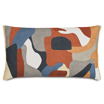 ī 15X26 MOAB ABSTRACT DECORATIVE PILLOW