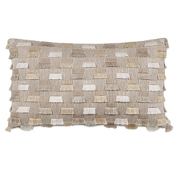  15X26 KELSO FIL COUPE DECORATIVE PILLOW