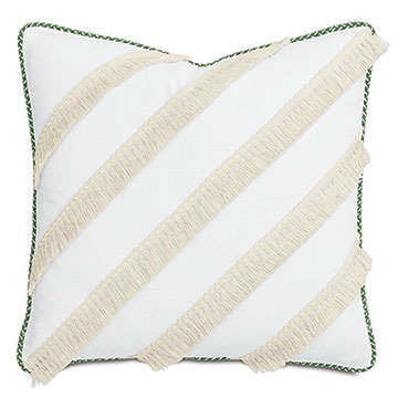  20X20 CASA GUAVA TASSEL DECORATIVE PILLOW