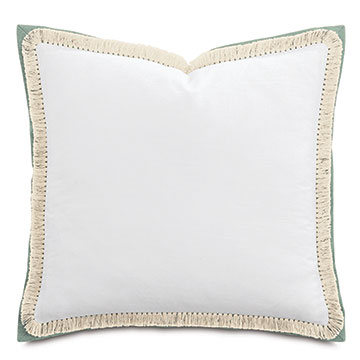  24X24 CASA GUAVA FRINGE DECORATIVE PILLOW