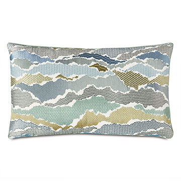  13X22 ZEPHYR EMBROIDERED DECORATIVE PILLOW